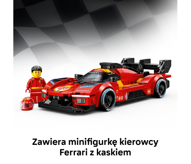 LEGO SPEED CHAMPIONS 77261 Ferrari 499p - 1529878 - zdjęcie 7
